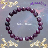 BRACELET 18 cm CHAKRA COURONNE fait main - Atmos-Zen