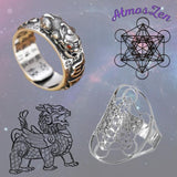 BAGUE PIXIU - BAGUE METATRON - Ajustables - Atmos-Zen