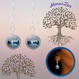 Boucles d'oreilles ARBRE de VIE CELTIQUE - Atmos-Zen