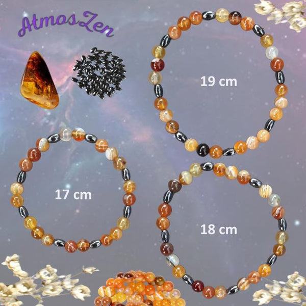 BRACELETS et COLLIER D'AMBRE faits main - Atmos-Zen