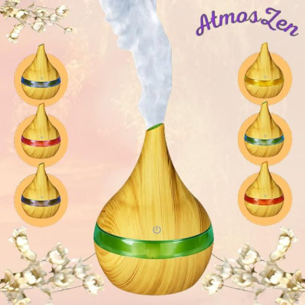 DIFFUSEUR AROMATHERAPIE et HUMIDIFICATEUR d'AIR - Atmos-Zen