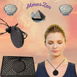 PENDENTIF ENERGIE QUANTIQUE et MAGNETIQUE en Ions Négatifs et Aimants Néodyme - Atmos-Zen