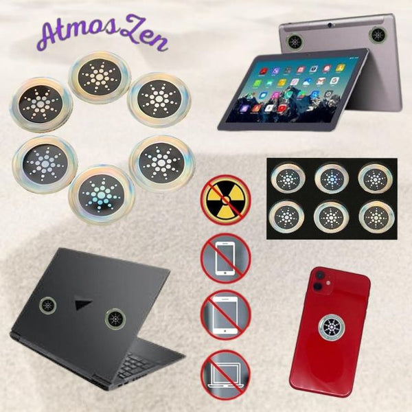 STICKERS ANTI-RADIATIONS : Protection contre les Ondes Electromagnétiques - Atmos-Zen